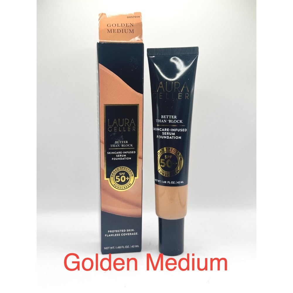 Laura Geller Better Than Block Serum Foundation Golden Medium NIB